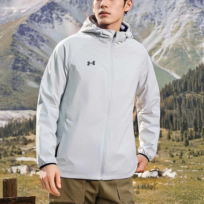 Under Armour Jackets & Coats Unisex Gray, Comes With Necklace 24600410-009