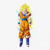 Patches For Clothes Bag Iron On Thermal Stickers Goku Ssj3 Dokkan Battle Goku Gohan Pattern Washable Heat Transfer