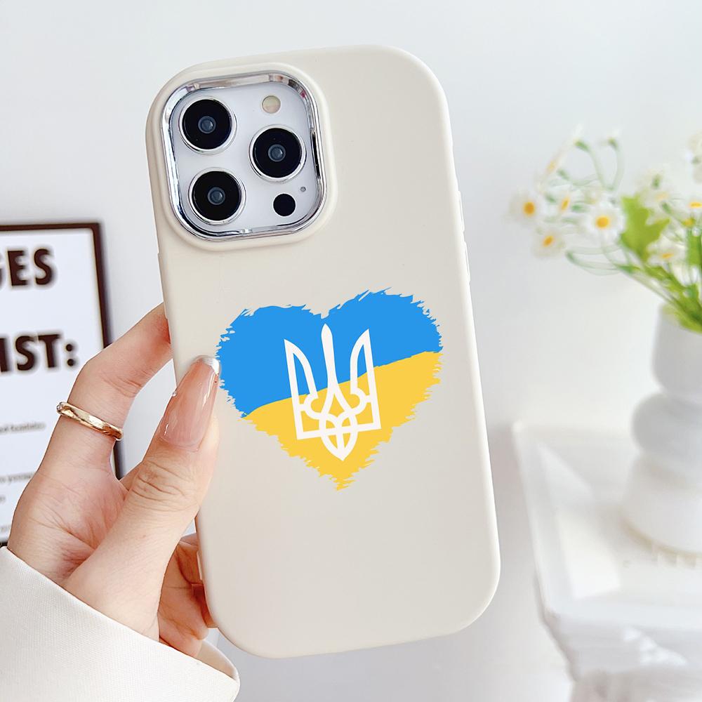 LZ27 Мягкий чехол для телефона с национальным гербом и сердцем для Samsung S24 Ultra S23 Plus S21 FE A16 A54 A34 A05s Infinix Hot 40 30i, защитный противоударный чехол для объектива