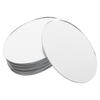 BESTOYARD Round and Oval Mirrors for 5 Small Mirror for DIY Makeup Mirror Craft DIY Small Mini Mosaic Mirror Glass Makeup, DIY, 5.5x3.6cm, Pieces,