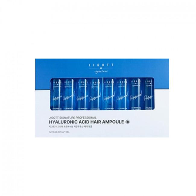 Jigott Фирменная профессиональная ампула для волос - 1 упаковка (13 мл х 10 шт.), Корейская косметика, Kbeauty, пробник