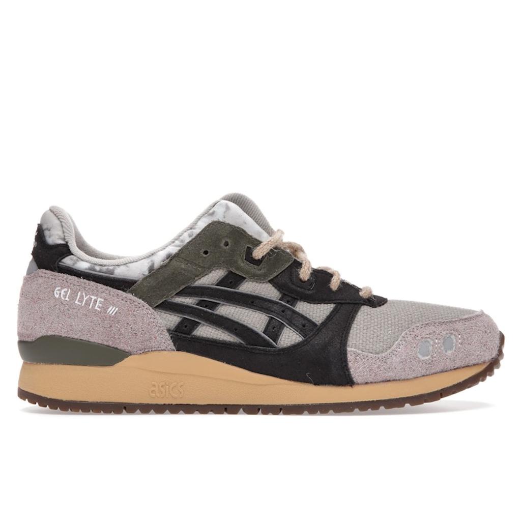 Sivasdescalzo X ASICS Gel Lyte 3 Rewind Waste Unisex Sneakers Cream Beige Black 1203A122-250