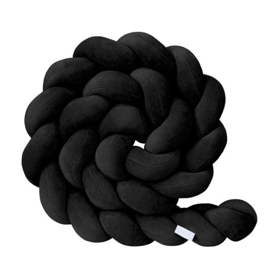 Decorative Cushion All-Around Protecting Sides And Corners of Beds And Sofa Soft PP Cotton Filling Three-Strand Braid Design Crib Braided Accessory