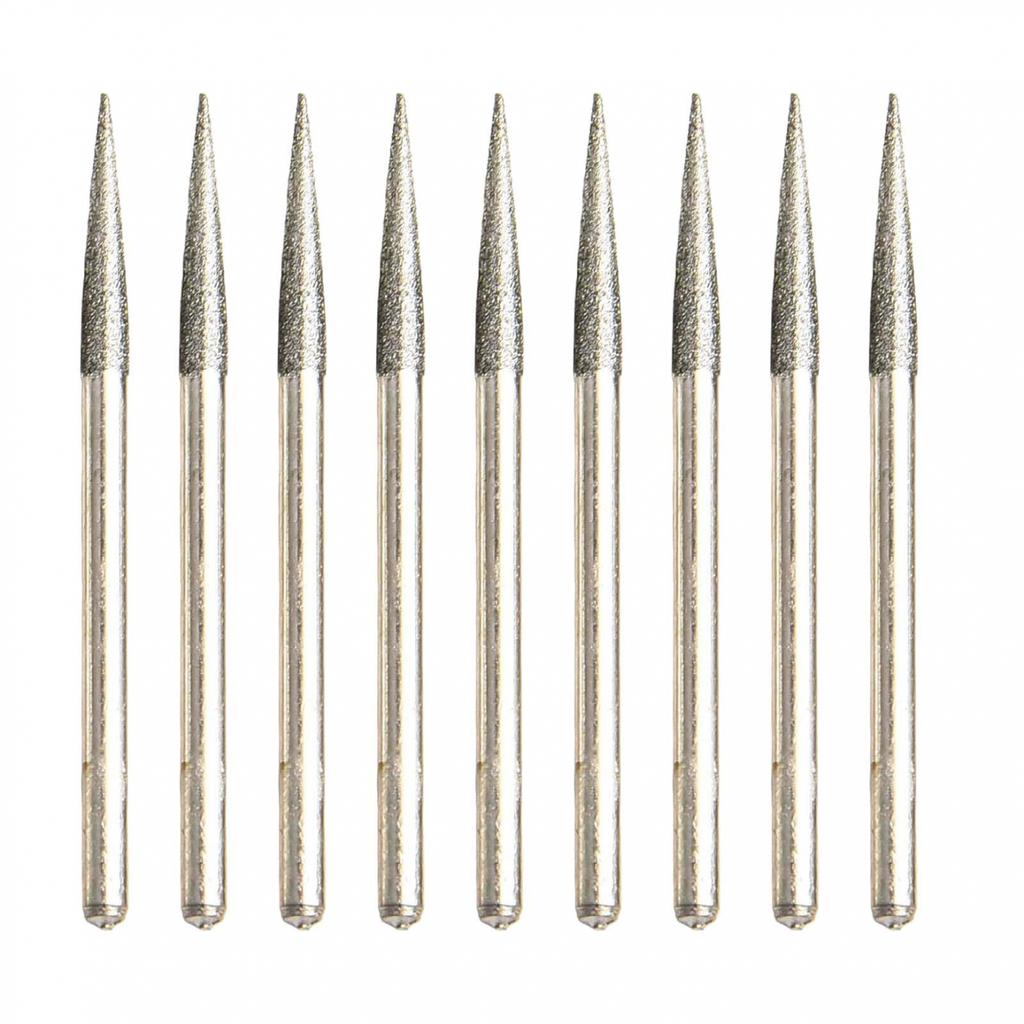 Алмазная шлифовальная головка 10 шт. D Игла Резьбовой инструмент для стекла, нефрита, камня