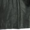 PINORECLUB Long sleeve Long double-breasted leather jacket 11 black Men's Used