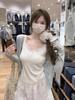 V-neck Lace Camisole Vest for Women - 92% Cotton, Plus Size, Spring/Summer Top