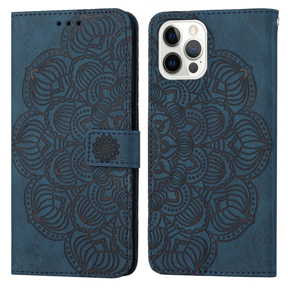 Кожаный чехол для Funda Iphone13 7 8 14 Plus Iphone 11 12 13 14 Pro Max X Xr Xs, чехлы с откидной крышкой-кошельком Mandala, женский держатель для карт