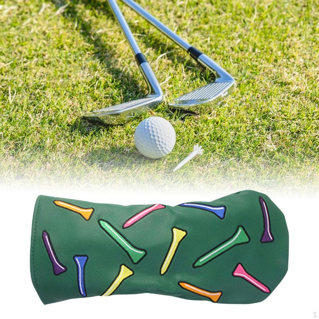 Чехол для головы клюшки для гольфа, деревянный чехол для головы, модные принадлежности, креативный защитный чехол