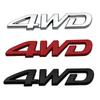 1 шт. 3D Металлический Логотип 4WD Наклейки Значок Значок на Задний Багажник Крыло Автомобиля Клейкий Значок Наклейка на Кузов Аксессуары