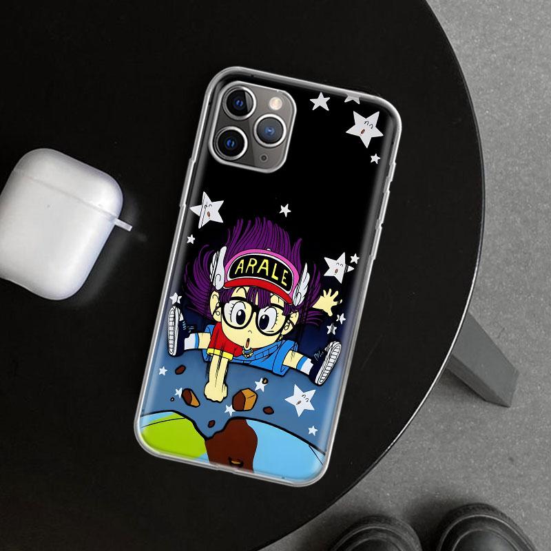 Чехол для телефона Arale Dr Slump для iPhone 11 12 13 Mini 14 15 Plus 16 Pro Max 17 Air 7 8 + SE Художественный Индивидуальный Fundas 11 12 13 Mi