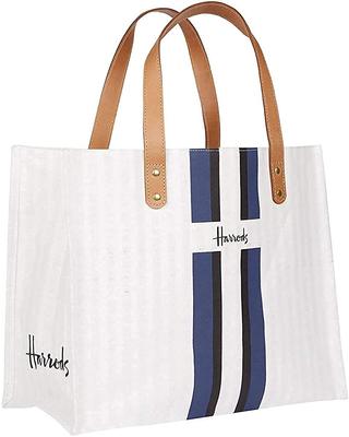 Сумка-тоут из натурального хлопка, сумка для покупок, сумка через плечо [Harrods]