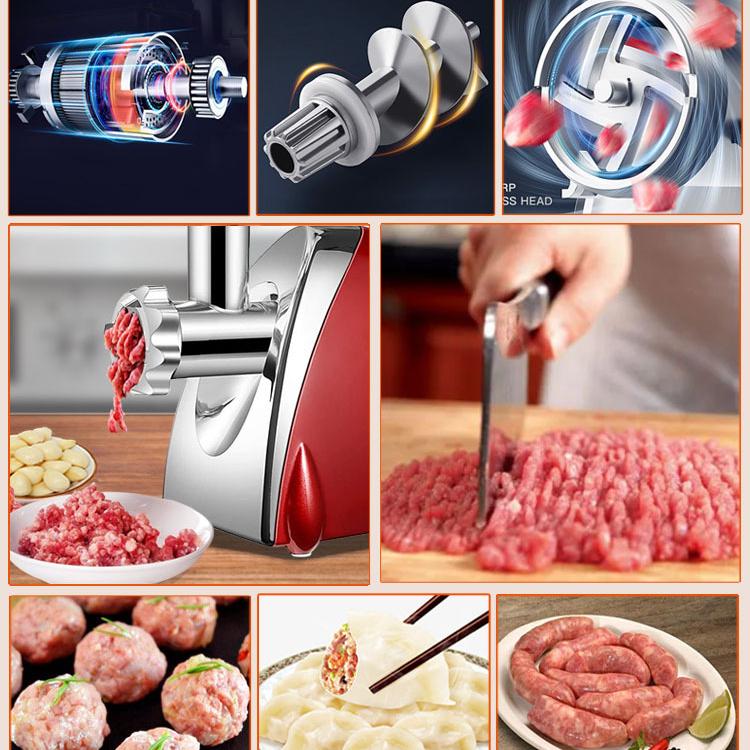 Бытовая многофункциональная электрическая мясорубка, наполнитель для колбас, овощерезка, кухонные принадлежности