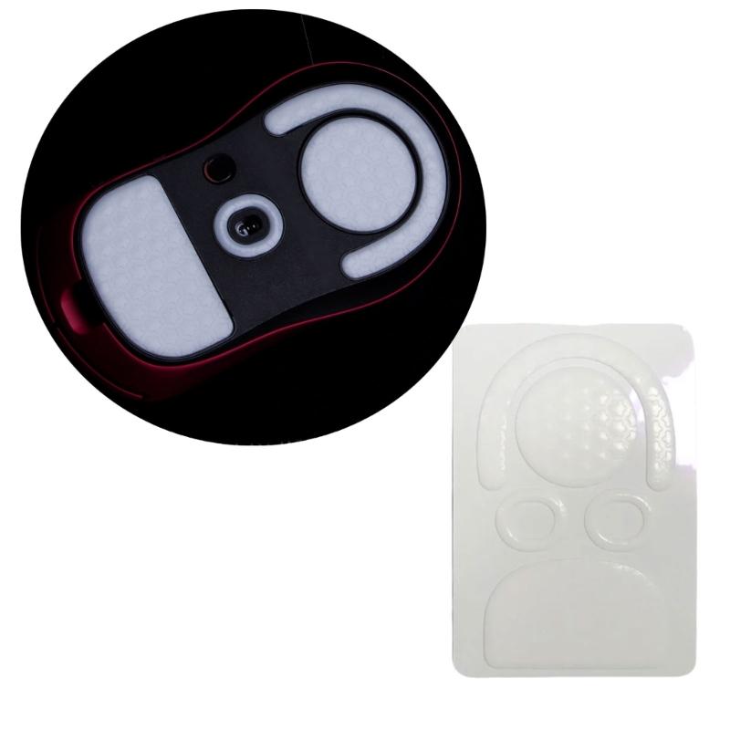 Esportstiger SNOW Series Mouse Skates Stickers Mouse Feet Pad Round Glides Curveds Edges for GProX Superlight2 DEX Mouse