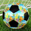 Sesame Street3 Soccer Ball Colorful All Ages Machine Stitched PVC Competition Ready Durable High-Bounce.SIZE5