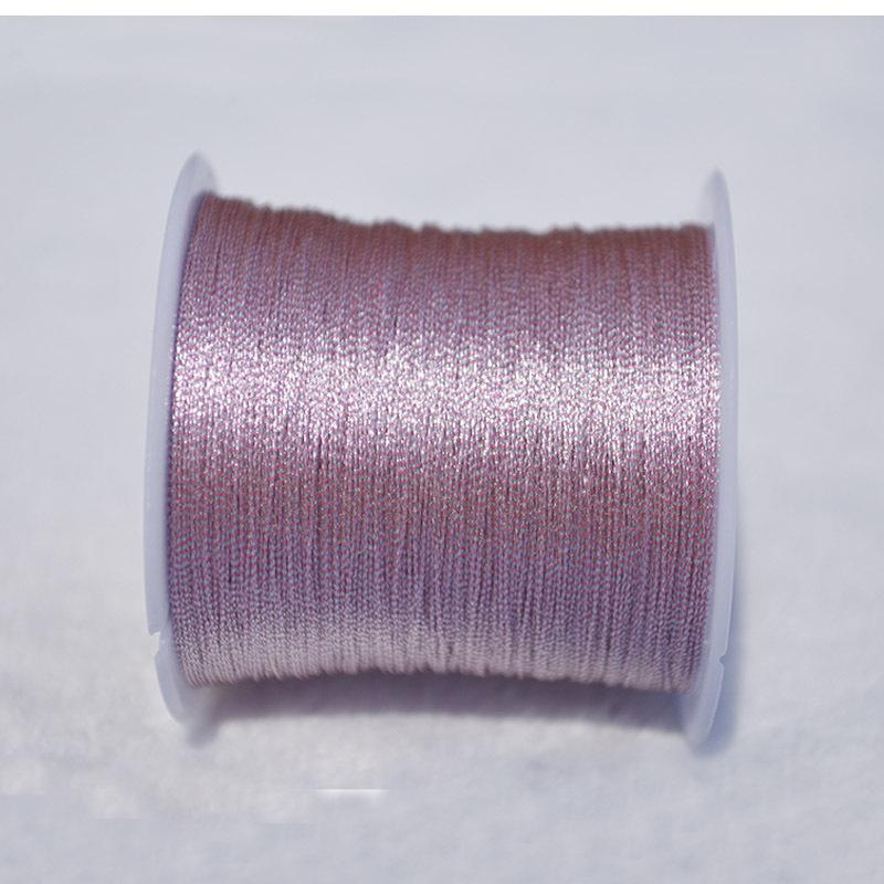 Нежные ювелирные аксессуары своими руками 3/6/9/12 нить нить шнур нить хлопковая нить цветная линия бисер в стиле Шамбала новая веревка ручной работы восковая линия