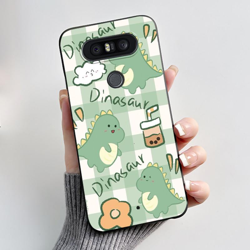 Casing For LG Q8 2017 Soft Case H970 Aesthetic Fashion Cute Cat Phone Back Cover For LG Q8 Q 8 LGQ8 Shockproof Silicone Bumper