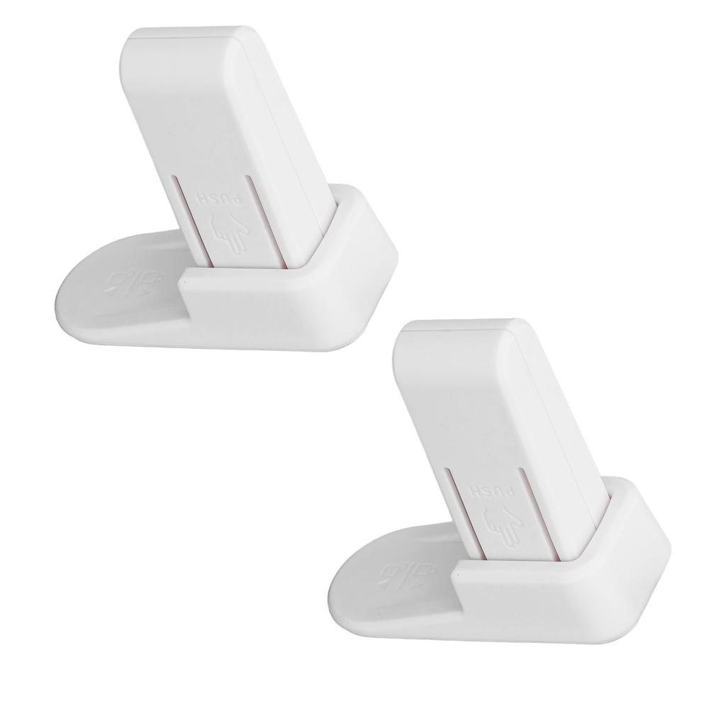 2 шт., замки для дверей с защитой от детей, замки для дверных ручек, детские замки для безопасности малышей, домашних животных, кошек D