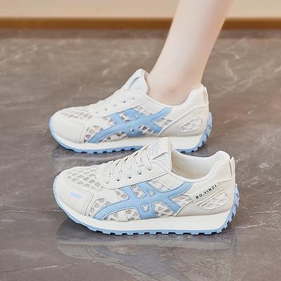 2025 лето полая сетка дышащие кроссовки Форрест Гамп женские новая мода универсальная спортивная повседневная обувь легкая обувь для путешествий