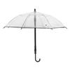 Water Spraying Umbrella Transparent Look Long Handle Multifunctional Summer Umbrella Toy for School Outdoor Beach