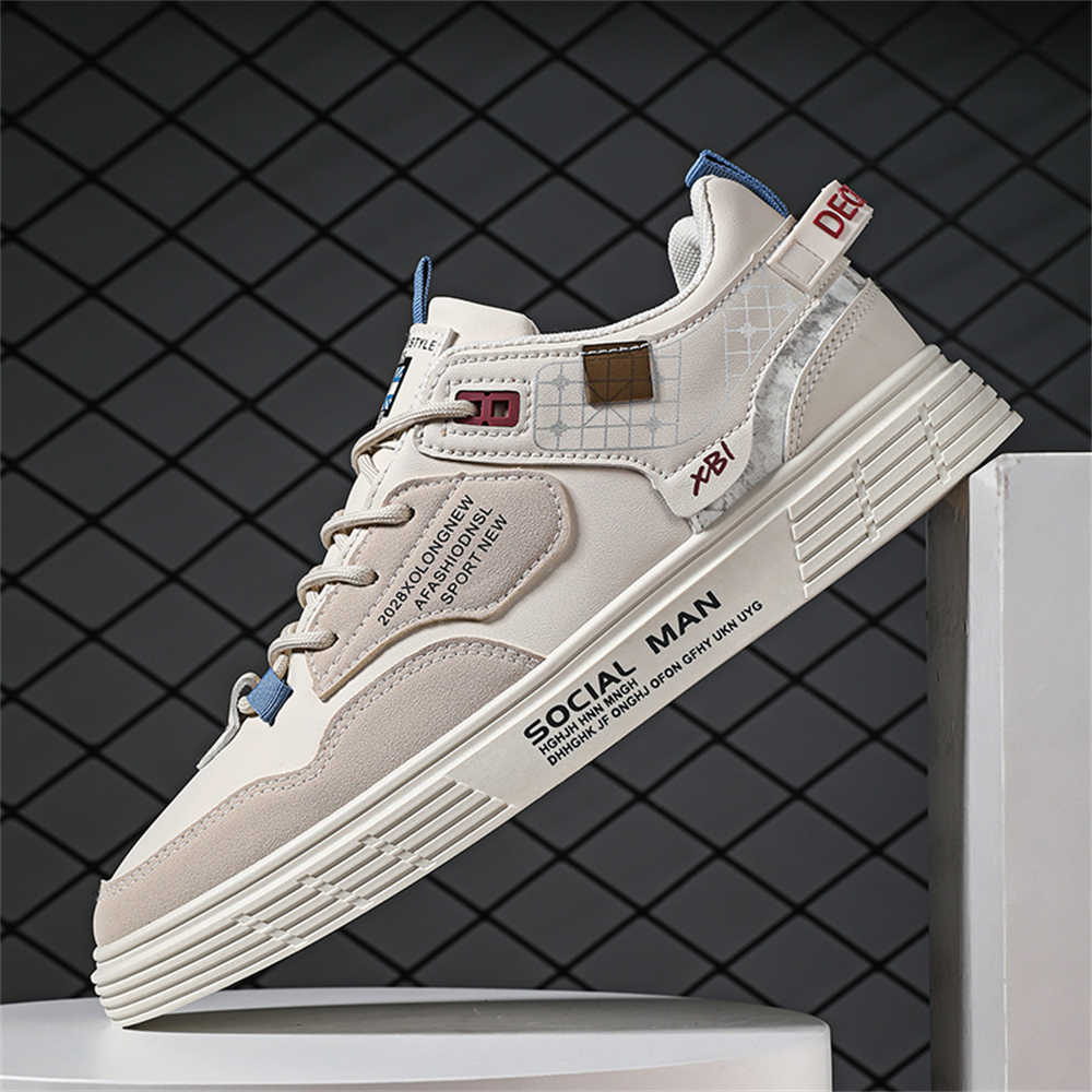 Паркур со шнуровкой Двухцветная обувь Повседневная Роскошная Мужская Обувь Лоферы Удобные Мужские Кроссовки Спорт Повседневные Sepatu Sneacker Luxe