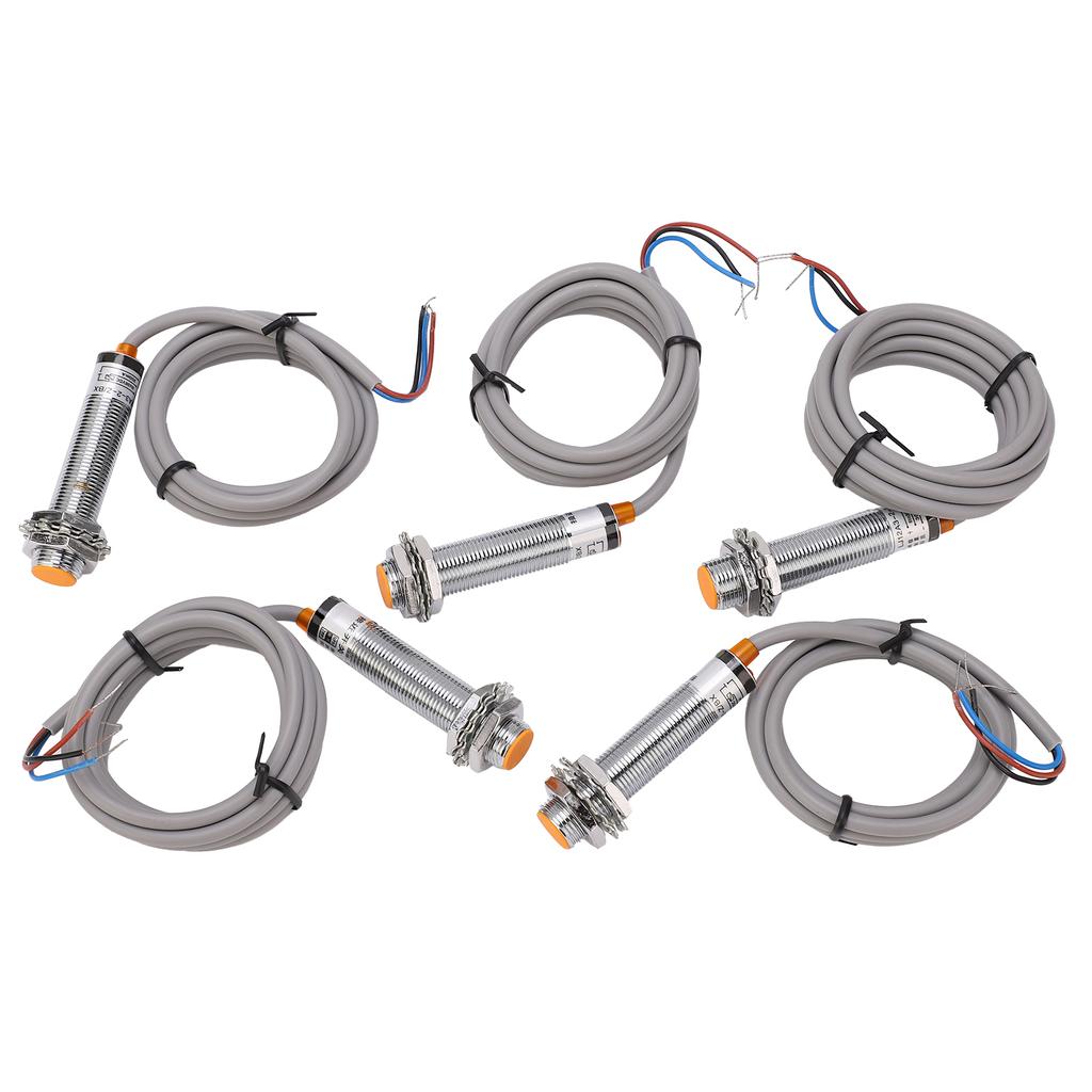 10Pcs Metal Induction Switch 3 Wire NPN NO Capacitive Limit Sensor Detector LJ12A3 2 Z BX