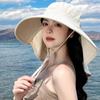 With Shawl Bucket Hat Neck Protection Sun Cap New Beach Cap Summer