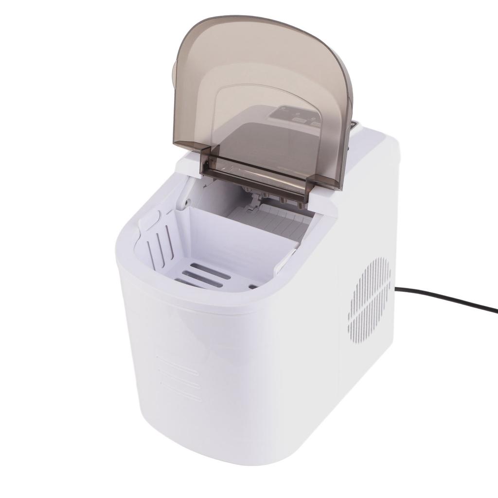 Ice Maker Machine ABS White 112W Household Ice Making Machine for Small Market Restaurant Kitchen