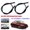 74316TR0A01 74306TR0A01 Для Honda Civic Седан 2012 2013 2014 2015 Автомобильные Резиновые Накладки на Стойки Кузова, Уплотнительные Молдинги, Декоративные Полоски