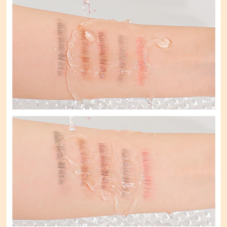 Double-ended Eyebrow Pencil Eyebrow Brush Tattoo Waterproof Non-smudge Hard Core Wooden Eyebrow Pencil