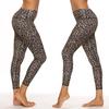 Women Leopard  Print Pocket High Waist Casual Yoga Pants Tights