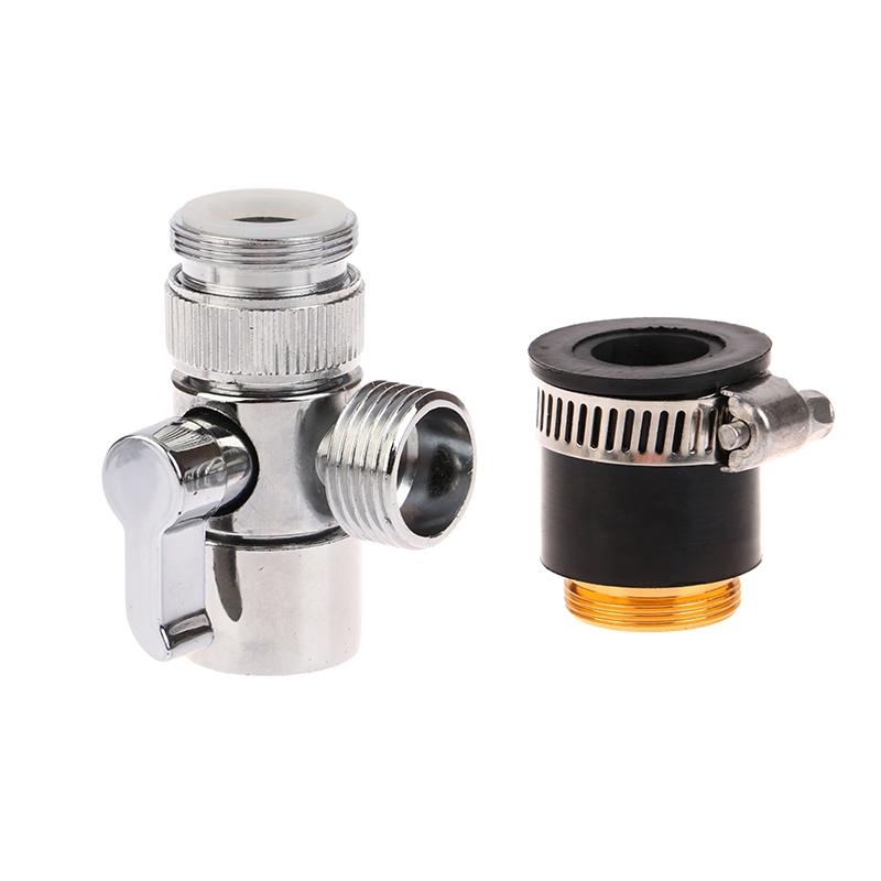 New Alloy Faucet Fitting Diverter Pipe Single-cut Valve Switching Adapter Tube Connector Water Purifier Water Filter Accessories