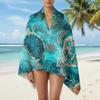 Shore Stylish Sea Turtle Beach Towel Microfiber Beach Blanket Bath Towel  Air Conditioner
