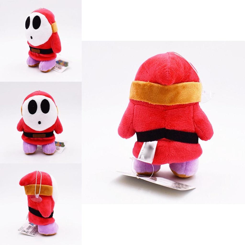Adorable Super Mario Bros Shy Guy Stuffed Plush Toy 15cm