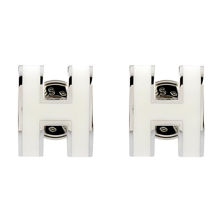Hermes Серьги-гвоздики H POP H Металлические Женские H608002FP49