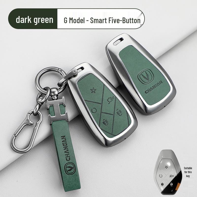 Changan Nuomi Corn Key Case: Lumin Square Candy Car Key Shell for Men & Women