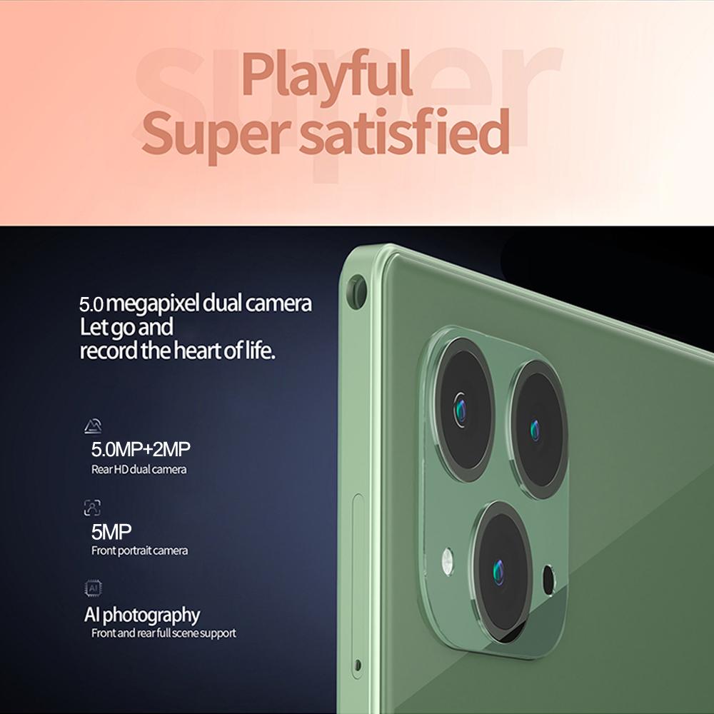 2024 P50 10,1-дюймовый планшетный ПК 8 ГБ + 256 ГБ Android 13 Wi-Fi 4G LTE