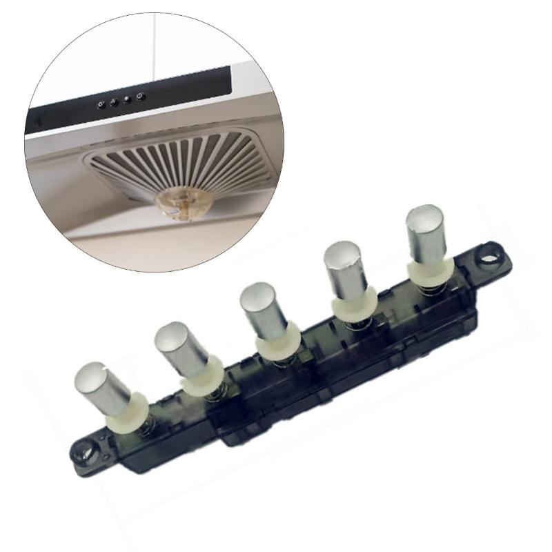 Convenient Piano Type Pushbutton Switch User Friendly Pushbutton Switch Metal Key Switch Perfect for Kitchen Appliances
