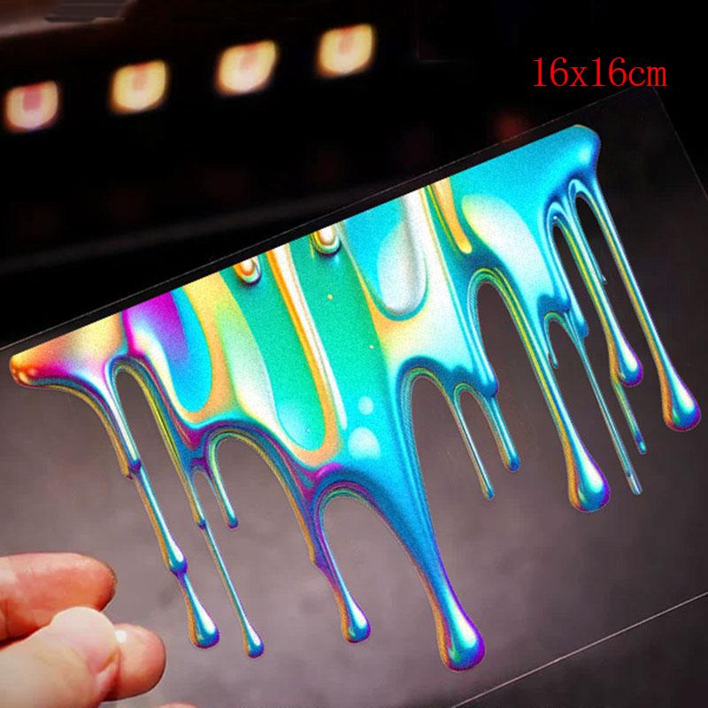 Color Paint Car Stickers Auto Body Scratch Coverage Film Creative Modification Reflective Sticker Motorcycle Car Decoration