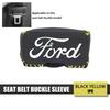 5pcs Car Seat Belt Anti Scratch Buckle Protector Cover Accessories For Ford Fiesta Ranger Mondeo Escape Ecosport Fusion Explorer