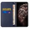 For Samsung Galaxy A35 5G Leather Case Carbon Fiber Texture Phone Stand Cover