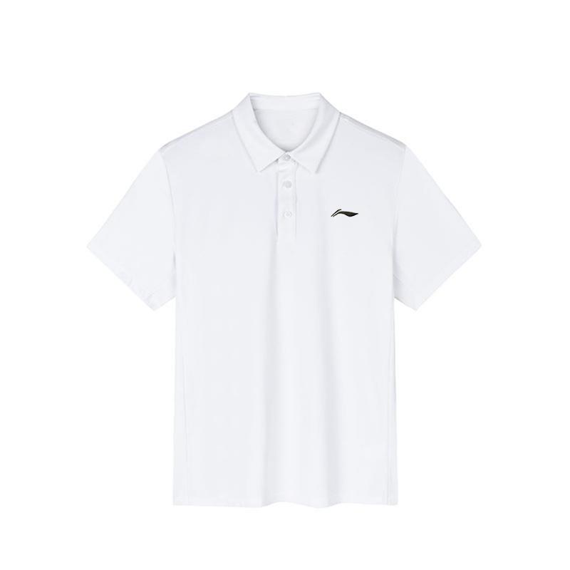 Li-Ning Summer Quick-Dry Breathable Fitness Polo Shirt Unisex Tops ABSV689-5