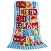 Manufacturers Do Set Double-sided Velvet Superfine Fiber Hemmed Beach Towel Quick-drying Swimming Summer Outdoor
