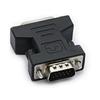 Адаптер DVI Female на VGA Male 24+5Pin DVI Female на 15Pin VGA Male Кабельный адаптер Конвертер порта DVI-I 24+5 для монитора компьютера