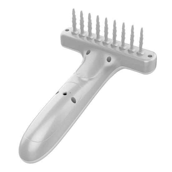 Электрическая щетка для распутывания шерсти домашних животных, расческа для удаления колтунов подшерстка домашних животных с защитой от отключения питания для собак и кошек