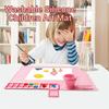 Washable Silicone Children Art Mat  Makes Mixing, Blending, and Creating Easier
