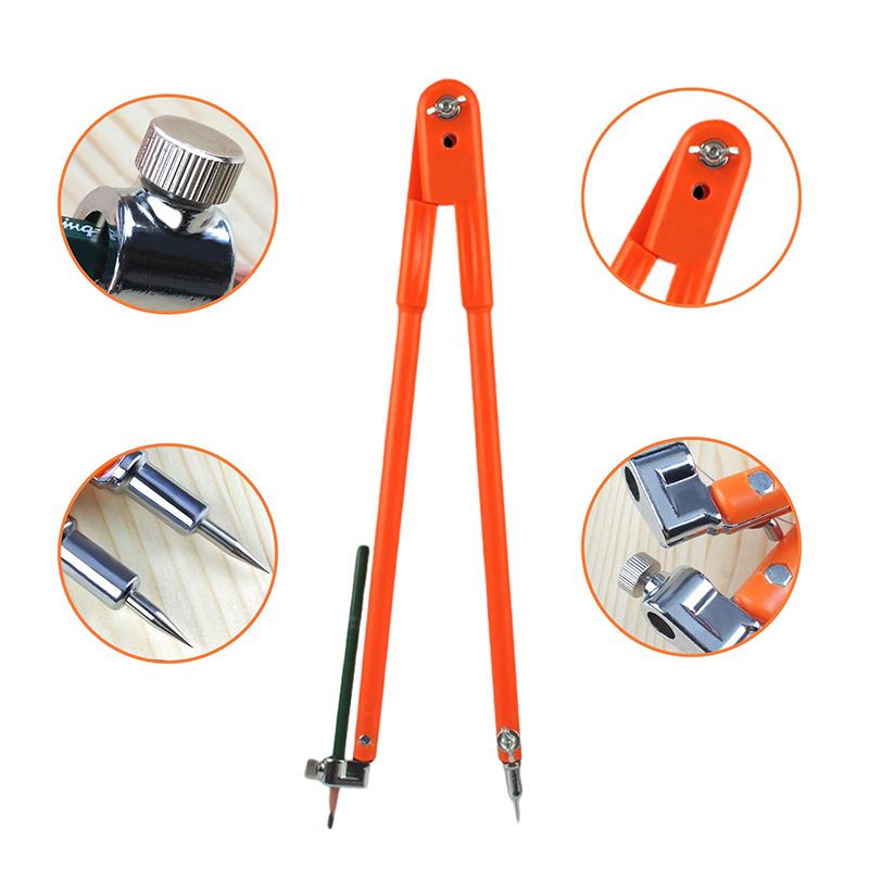 Профессиональный деревообрабатывающий циркуль, линейный измерительный прибор, регулируемые разделители для маркировки, циркуль, плотницкий инструмент