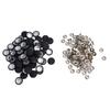 60Pcs Car Roof Cloth Fixing Buckle Snap Rivets Retainer Car Trucks Motorcycles Buses Car Roof Cloth Off Fixed Screw Buckle Acces