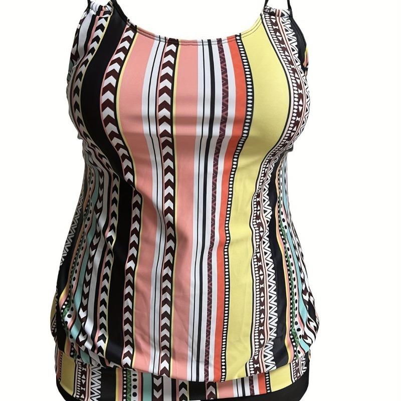 2026 Большой размер Женские купальники бикини с высокой талией, Женская купальная одежда и одежда