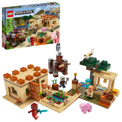 Игрушка LEGO Minecraft Attack Мальчики Девочки Minecraft Товары Игра Игрушка Развивающая игрушка Подарок на день рождения Подарок LEGO Block 21160 8 лет и старше Illiger's