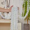 Solid Color Beaded String Curtain 100x200cm Window Wall Panel New Room Divider Tassel  Wedding